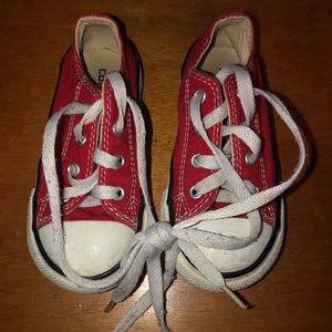 Kids Converse low top sneakers
